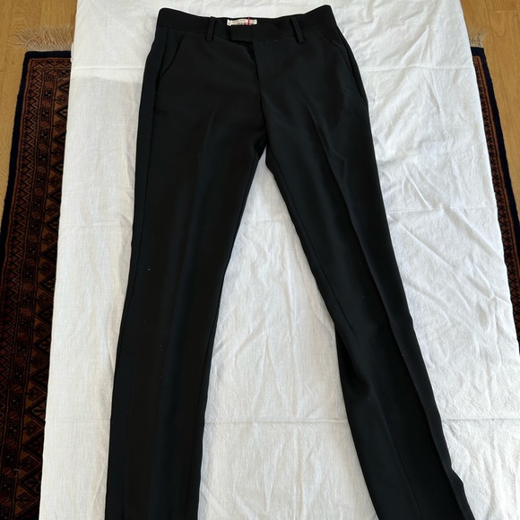 Zadig & Voltaire Prune Split Mid-Rise Woven Pants NEW WITH TAGS - Picture 8 of 10